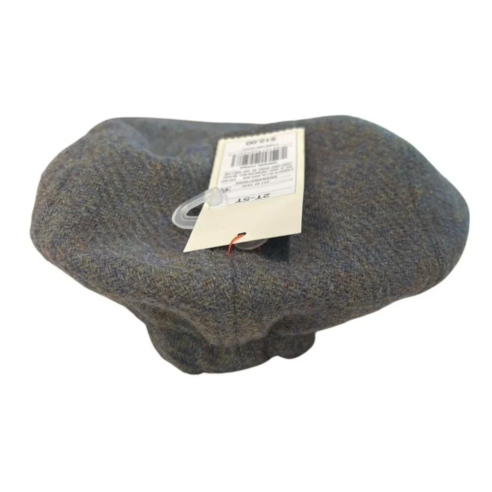 Cat and Jack Size 2T - 5T Newsboy Gray Blue Page Boy Winter Hat NWT